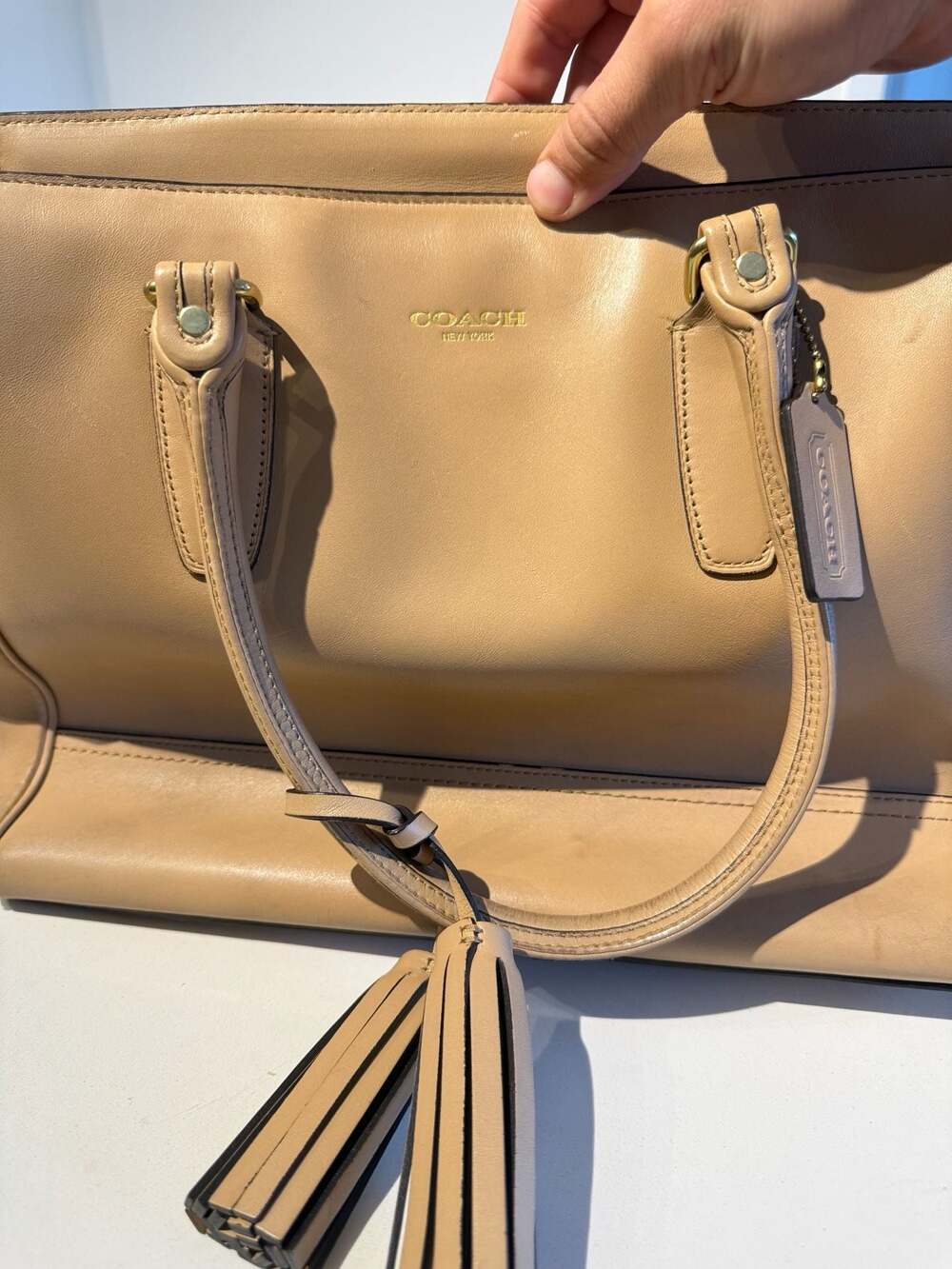 Coach Legacy Leather Medium Candace Carryall Bag 24201 - Picture 5 of 6